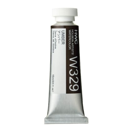 akvarelová barva holbein 15ml hnědá umber