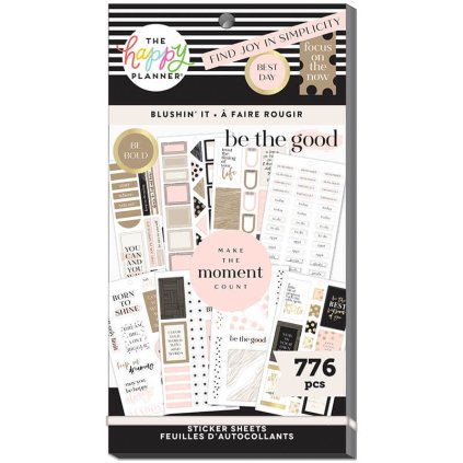 Samolepky Happy Planner Value Pack Blushin' It