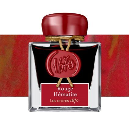 inkoust herbin 1617 rouge hematite 50ml