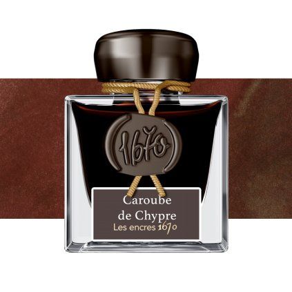 inkoust herbin 1617 caroube de chypre 50ml