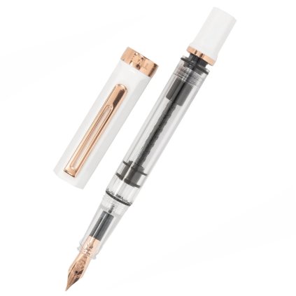 TWSBI pistove pero whiterosegold