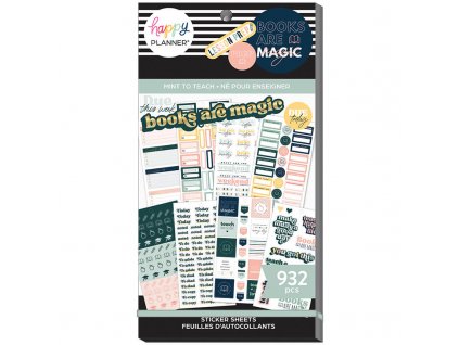 Samolepky Happy Planner Value Pack Mint To Teach