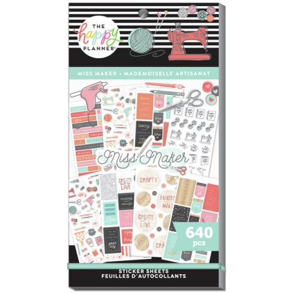 Samolepky Happy Planner Value Pack Miss Maker