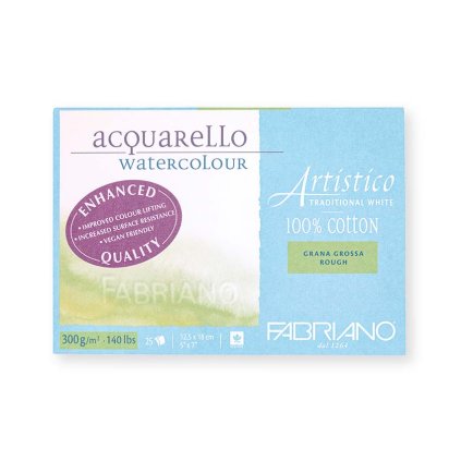 Blok Fabriano ARTISTICO traditiona white rough 12,5 x 18 cm
