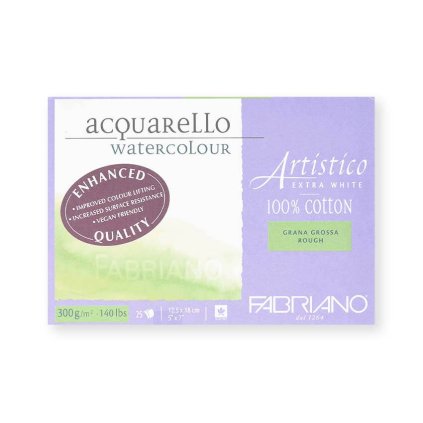 Blok Fabriano ARTISTICO extra white rough 12,5 x 18 cm