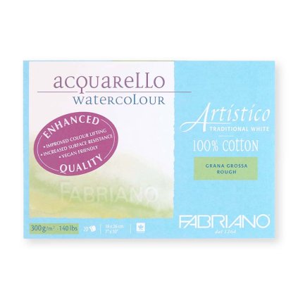 Blok Fabriano ARTISTICO traditiona white rough 18X26 cm