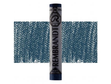 Suchý pastel Rembrandt tmavě modrá 505.30 ultramarine light