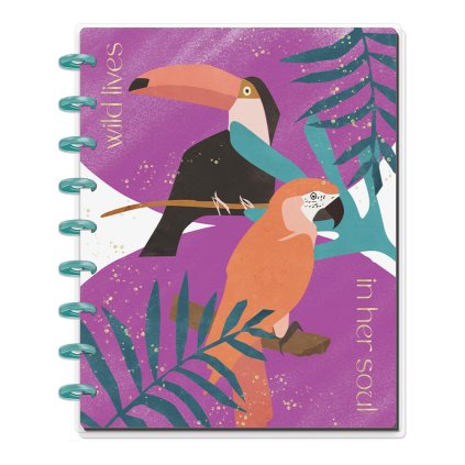 Zápisník Happy Notes CLASSIC Tropical Boho