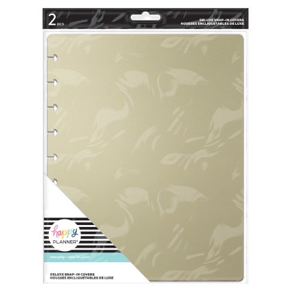 Desky na diář Happy Planner CLASSIC Gold & Black