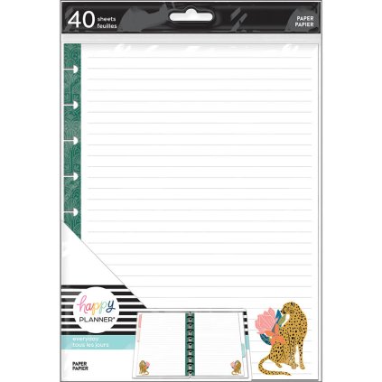 Poznámkové listy Happy Planner CLASSIC Jewel Tone Jungle