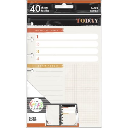 Poznámkové listy Happy Planner MINI Modern Wild