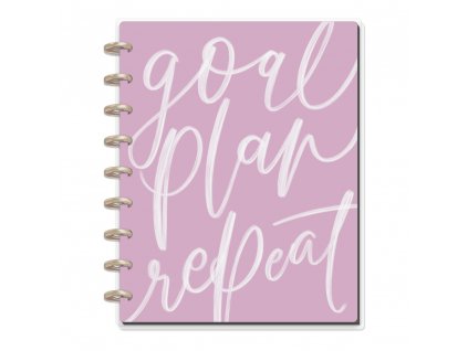 Motivační zápisník Happy Planner CLASSIC Goal Plan Repeat