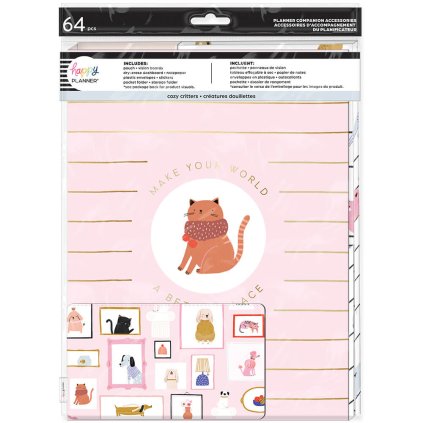 Rozšíření pro diáře Happy Planner BIG Cozy Pet Critters