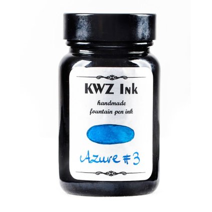 inkoust pro plnici pera KWZ modrý azure 3