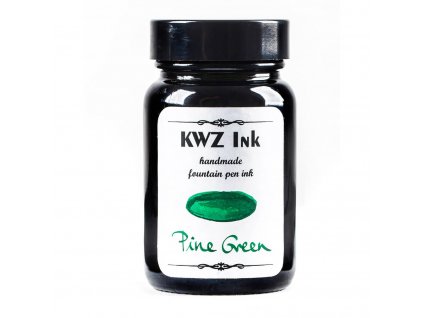 inkoust pro plnici pera KWZ zelený pine green