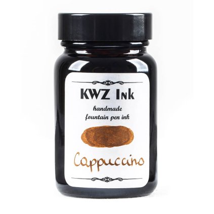 inkoust pro plnici pera KWZ hnědý cappuccino