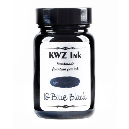 inkoust pro plnici pera KWZ iron gall modrý blue black