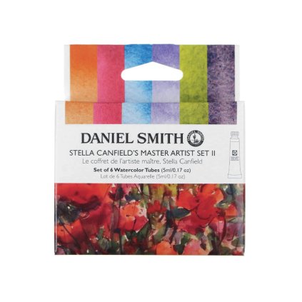 Akvarelové barvy Daniel Smith 5ml Stella Canfields master set ll sada 6 ks