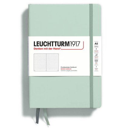 Zapisnk Leuchtturm1917 A5 mint green