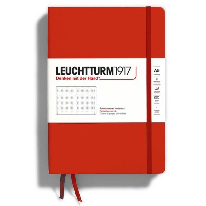 Zapisnk Leuchtturm1917 A5 fox red