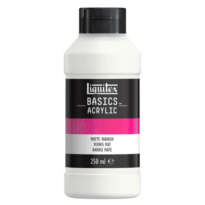 Finální lak na akrylové barvy liquitex basic MATNÝ 250ml