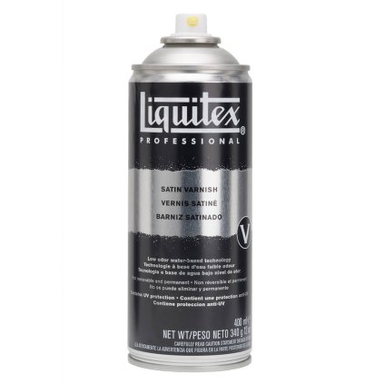 Finální lak na akrylové barvy liquitex SATÉNOVÝ 400ml (1)