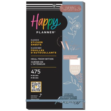 samolepky happy planner 216 heal from within