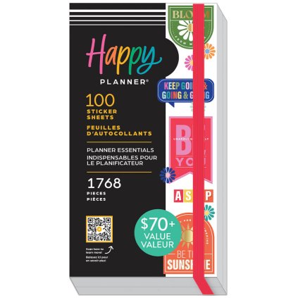 samolepky happy planner mega pack 005 planner essential