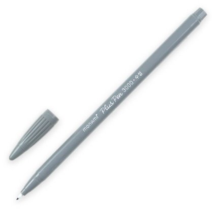 popisovač monami plus pen 3000 grey (1)