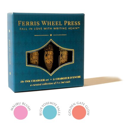 Inkousty Ferris Wheel Press Dreaming in California, sada 3 ks