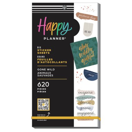 Samolepky Happy Planner BIG Value Pack Gone Wild