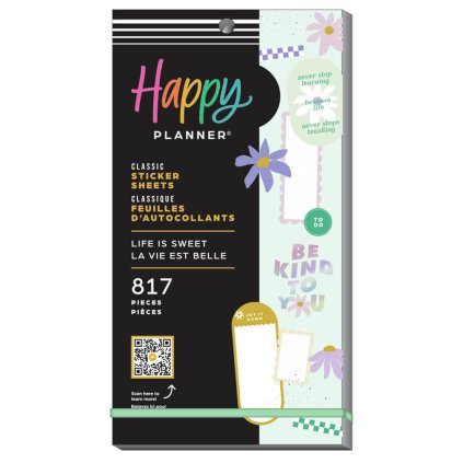 Samolepky Happy Planner Value Pack Life Is Sweet