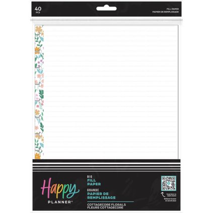 Poznámkové listy Happy Planner BIG Cottagecore Florals