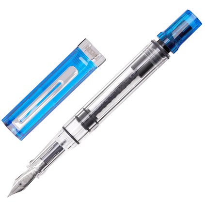 Plnicí pero TWSBI ECO Transparent Blue