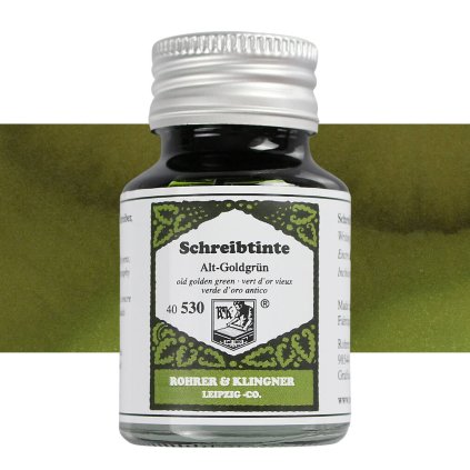 Inkoust rohrer klingnerold green golden vzorek