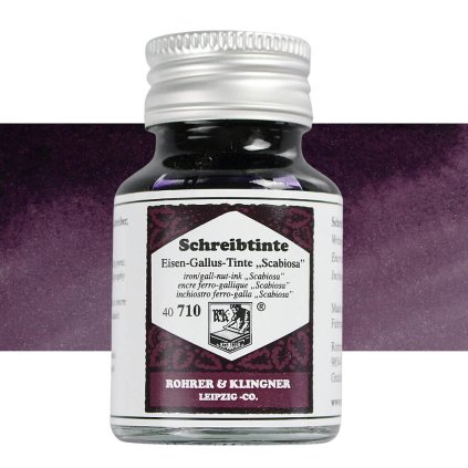 Inkoust rohrer klingner scabiosa vzorek