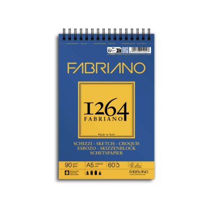 Skicák Fabriano 1264 Sketch A5