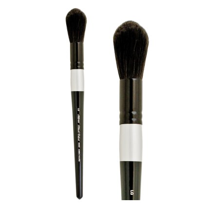 kulaty stetc mop silver brush black velvet 3025s