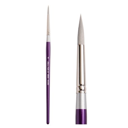 kulaty stetc silver brush silver silk 8800s
