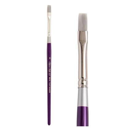 plochy stetec liner silver brush silver silk 8801S