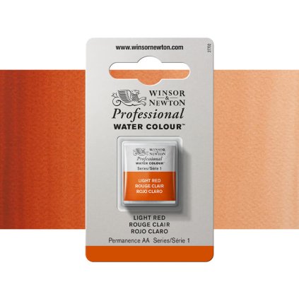 akvarelová barva winsor newton pánvička light red