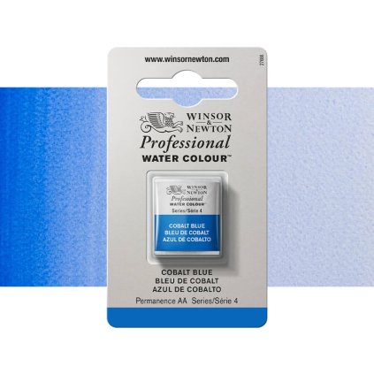 akvarelová barva winsor newton pánvička cobalt blue