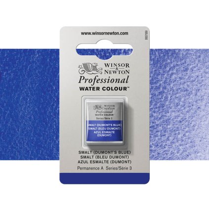 akvarelová barva winsor newton pánvička smalt dumonts blue