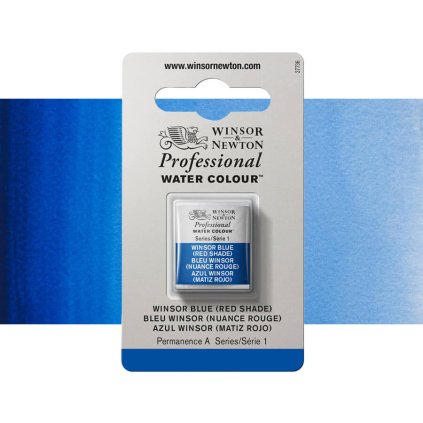 akvarelová barva winsor newton pánvička winsor blue