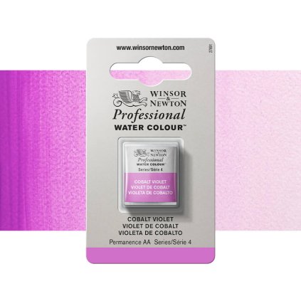 akvarelová barva winsor newton pánvička cobalt violet