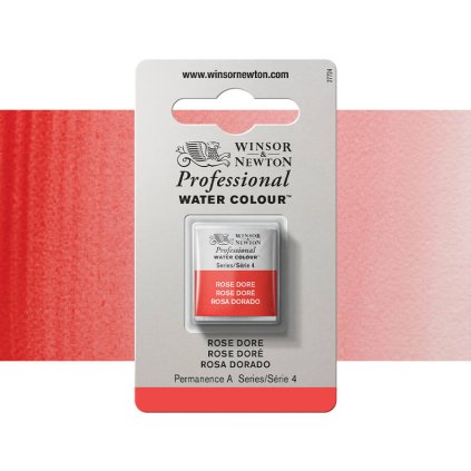 akvarelová barva winsor newton pánvička rose dore