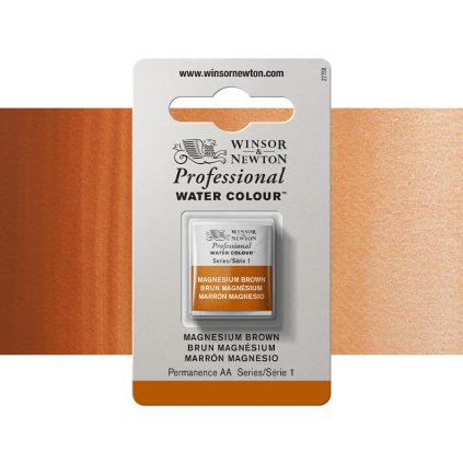 akvarelová barva winsor newton pánvička magnesium brown