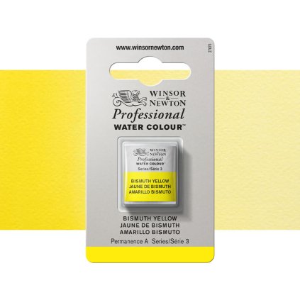 akvarelová barva winsor newton pánvička bismuth yellow