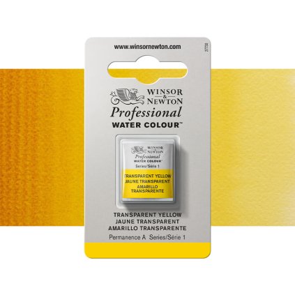 akvarelová barva winsor newton pánvička transparent yellow