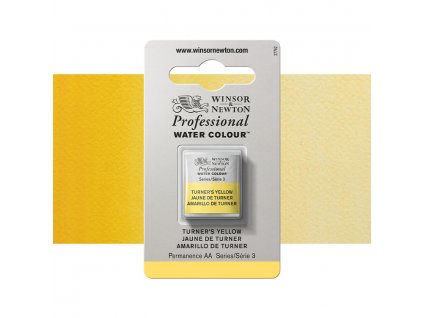 akvarelová barva winsor newton pánvička turners yellow